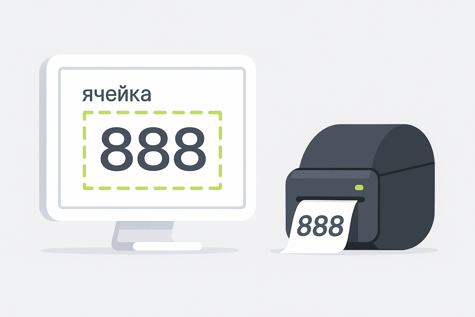 Моментальная печать этикеток